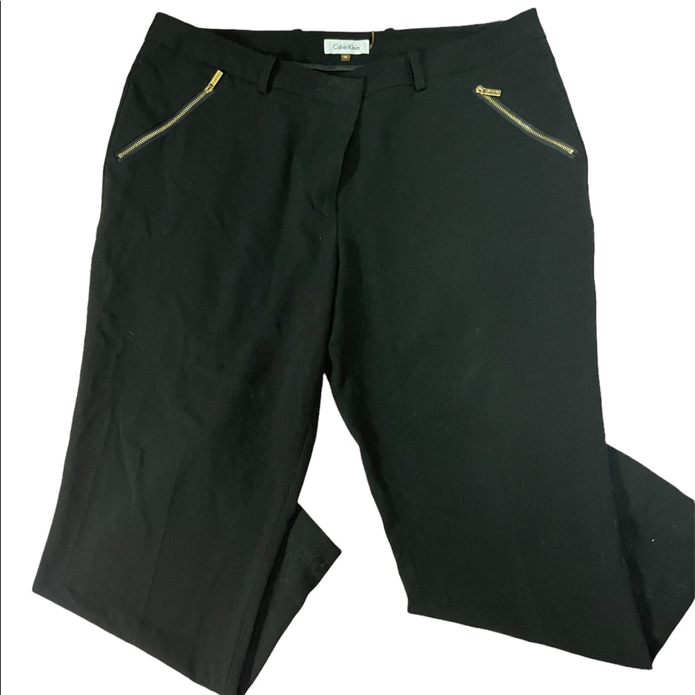 Calvin Klein cropped black pants